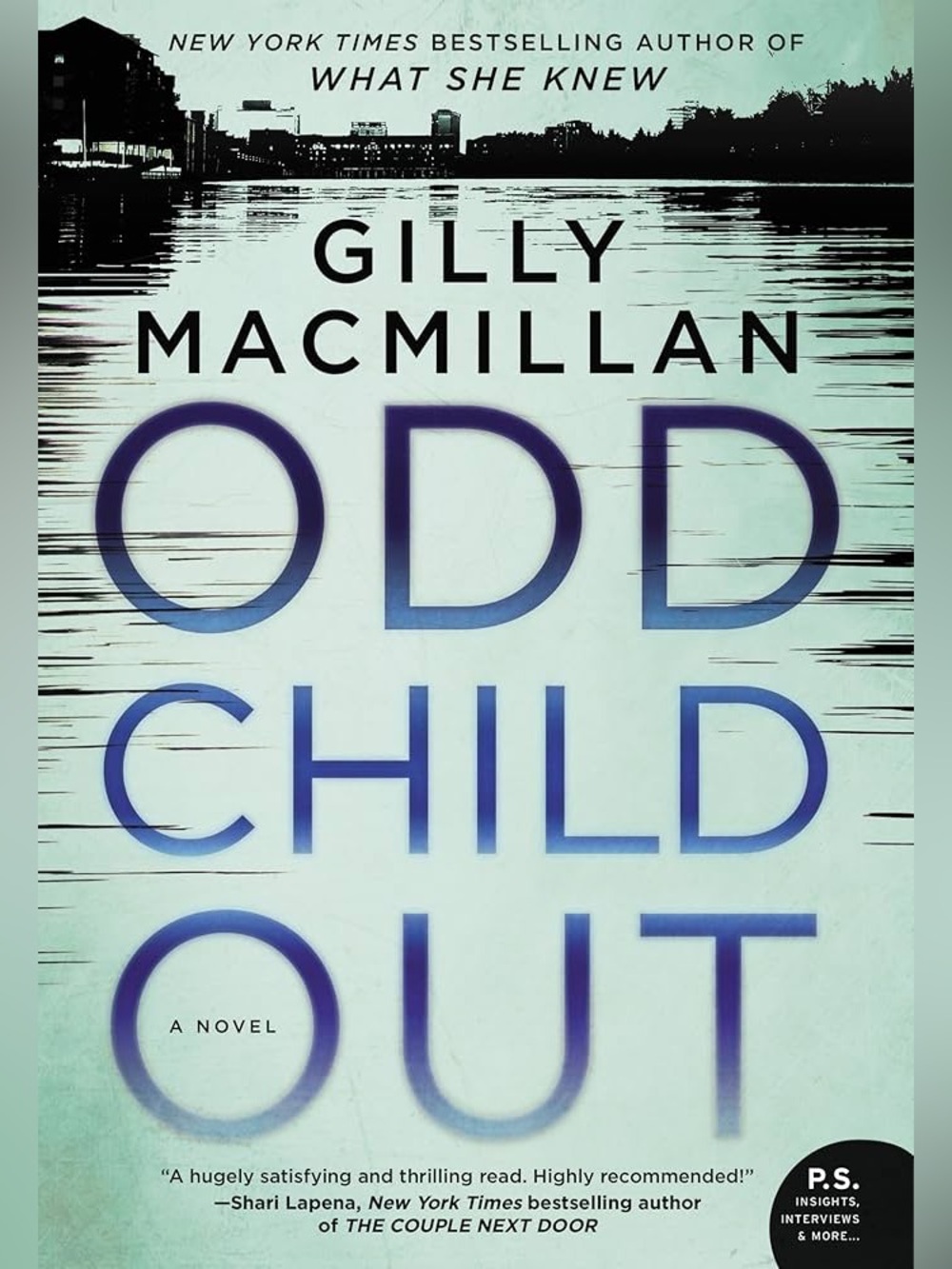 Odd Child Out by Gilly Macmillan - Blue & Mint Paperback
